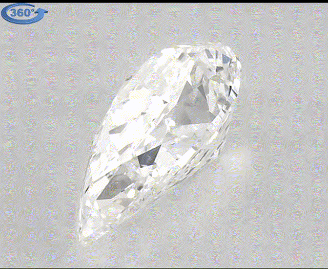 0.9 Carat Pear Cut Natural Diamond